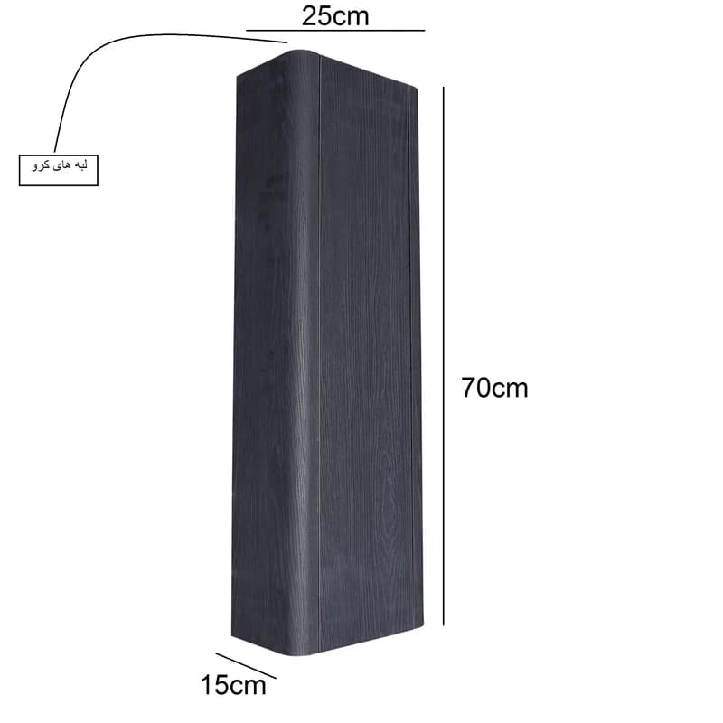 باکس حمام لبه کرو سایا کابینت مدل ضد آب کد S90 — تصویر ۷