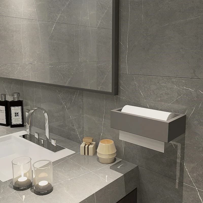 پایه رول دستمال کاغذی سایا کابینت مدل ضد آب کد S66 — تصویر ۱۲