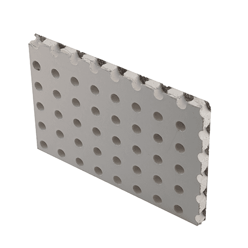 تایل 9.5mm معمولی آکوستیک پانچ دایره ای روکش PVC-3.6مترمربع