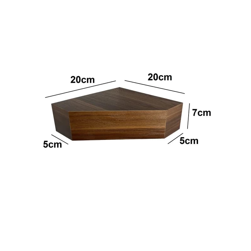 شلف دیواری سایا کابینت مدل کنج ضد آب کد S74 — تصویر ۹