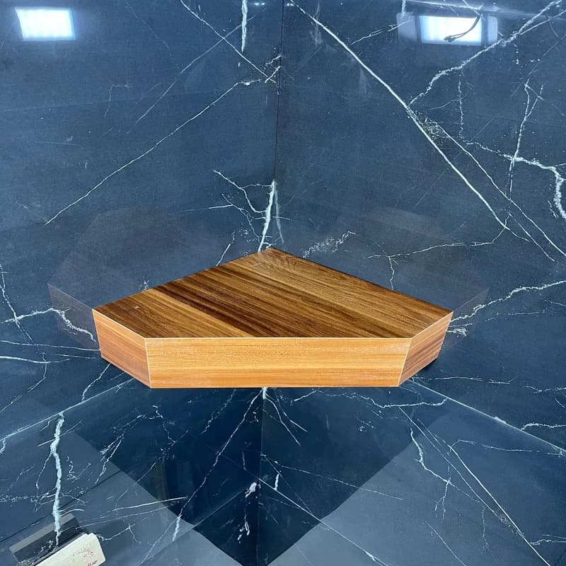 شلف دیواری سایا کابینت مدل کنج ضد آب کد S74 — تصویر ۵