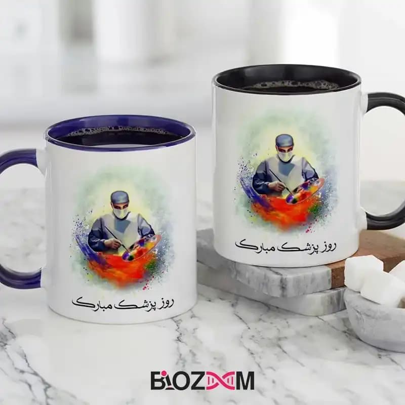 ماگ پزشکی طرح روز پزشک – کد 112 — تصویر ۲