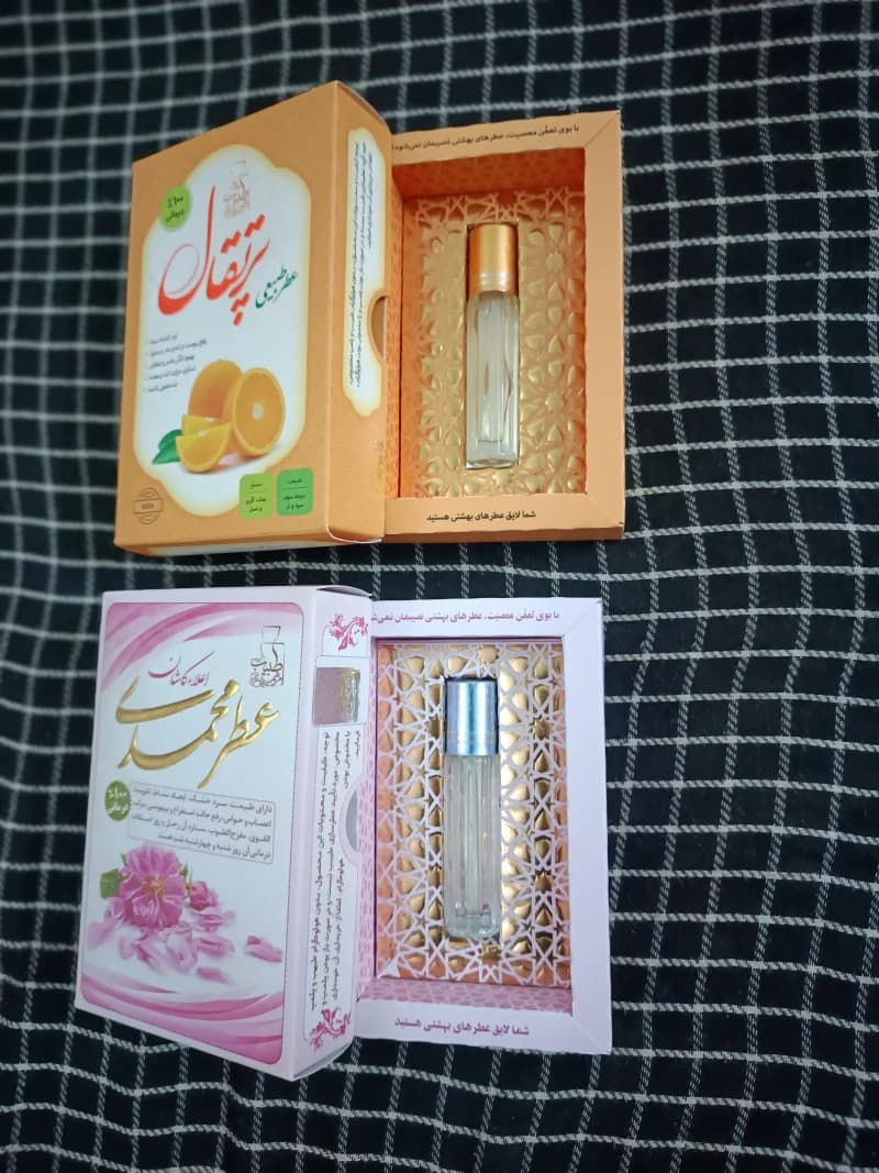 عطر طبیعی شکوفه سنجد (4 گرمی) مرهم طبیب — تصویر ۳