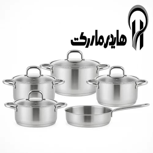 سرویس قابلمه استیل زیو مدلzcs-1340 — تصویر ۶