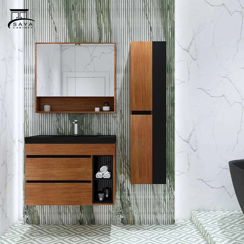 روشویی کابینتی سرامیکی آنجلا کد 27 — تصویر ۵