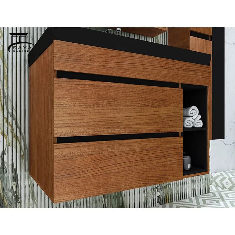 روشویی کابینتی سرامیکی آنجلا کد 27 — تصویر ۳