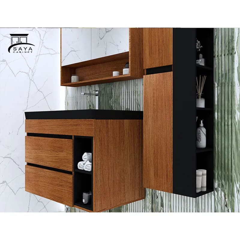 روشویی کابینتی سرامیکی آنجلا کد 27 — تصویر ۴