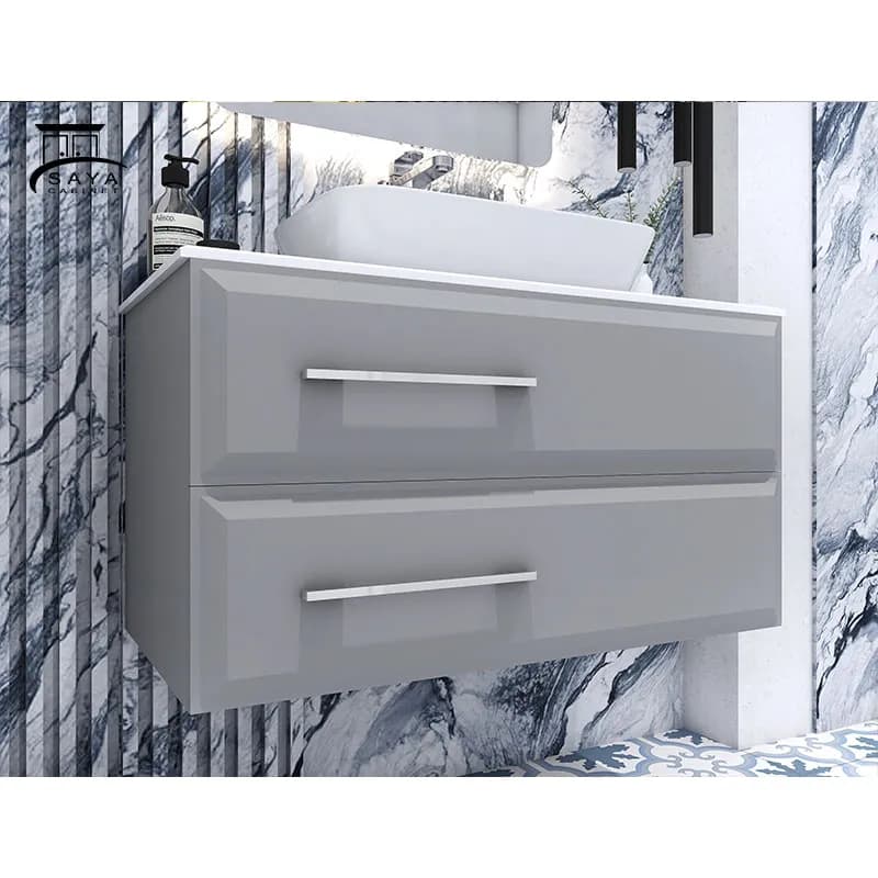 روشویی کابینتی مدرن سنگ مصنوعی کد 26 — تصویر ۶