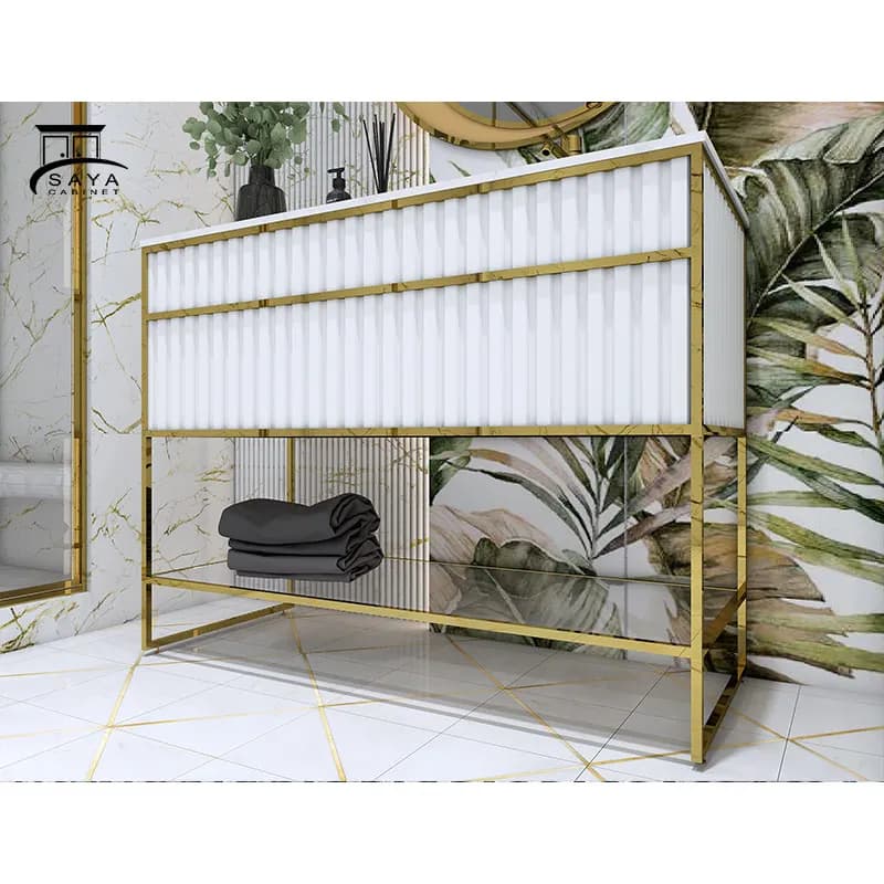 روشویی کابینتی مدرن زمینی کد 22 — تصویر ۶