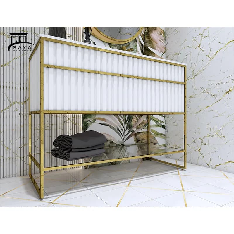 روشویی کابینتی مدرن زمینی کد 22 — تصویر ۲