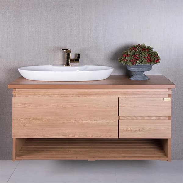 روشویی کابینتی صفحه دوبل اقاقیا کد 87 — تصویر ۵
