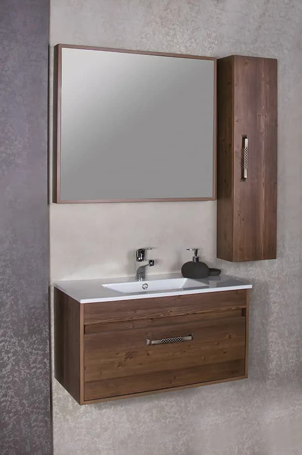 روشویی کابینتی همراه کاسه فلت کد 62 — تصویر ۲
