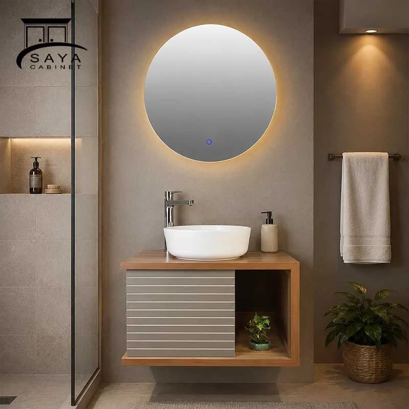 روشویی کابینتی طوسی اقاقیا کد 54