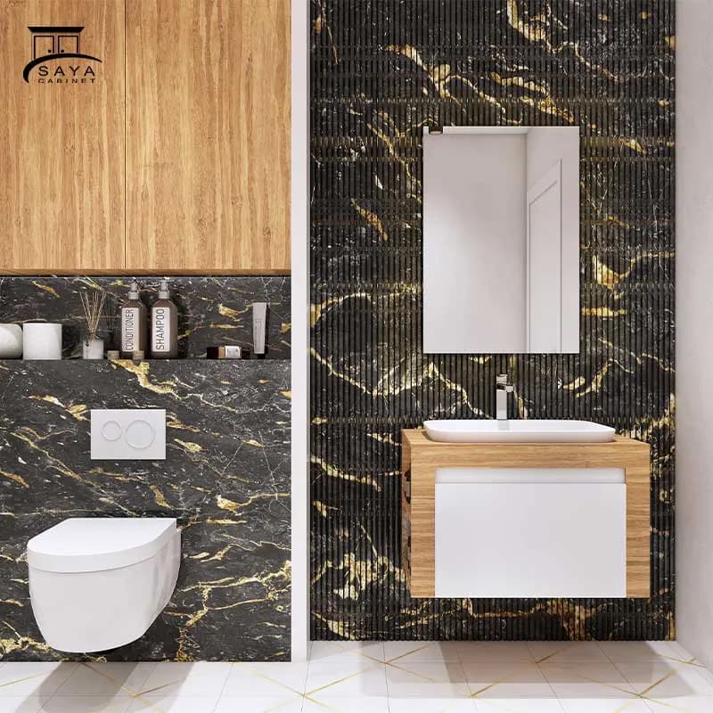 روشویی کابینتی ترانی اقاقیا کد 33 — تصویر ۵