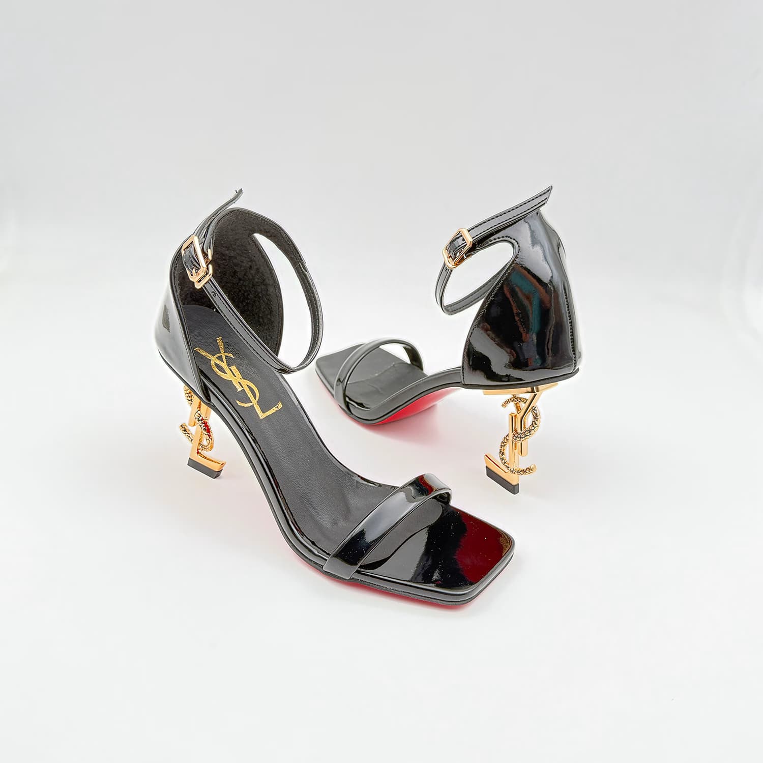 کفش مجلسی زنانه پاشنه YSL — تصویر ۳