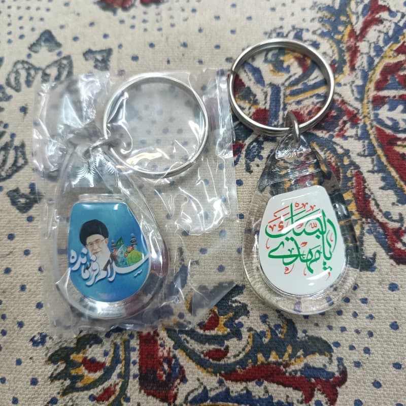 جاکلیدی باکیفیت (طرح سلام فرمانده + لبیک یا مهدی) — تصویر ۳