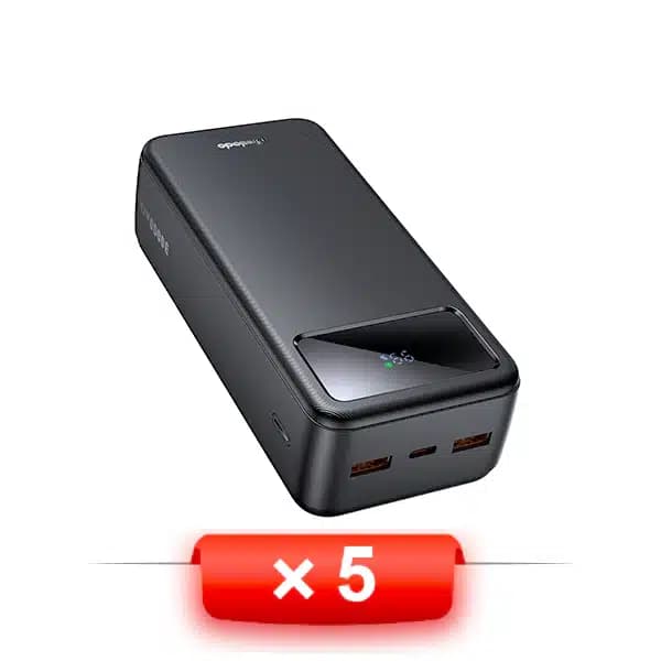 پک 5 عددی پاور بانک 30000mAh مک دودو مدل MC-424 — تصویر ۴