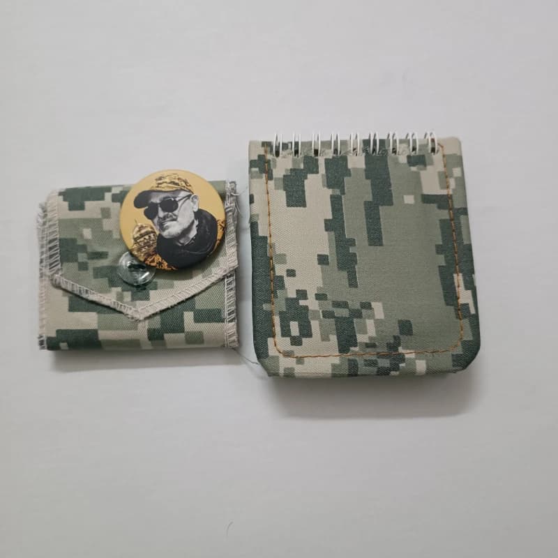 دفترچه سیمی جعبه دار طرح چریکی (باجانماز وپیکسل) — تصویر ۴