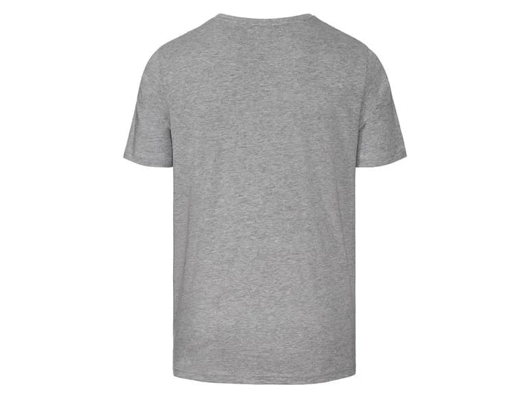 تیشرت سفید طوسی طرحدار مردانه لیورجی -T-SHIRT LIVERGY — تصویر ۷