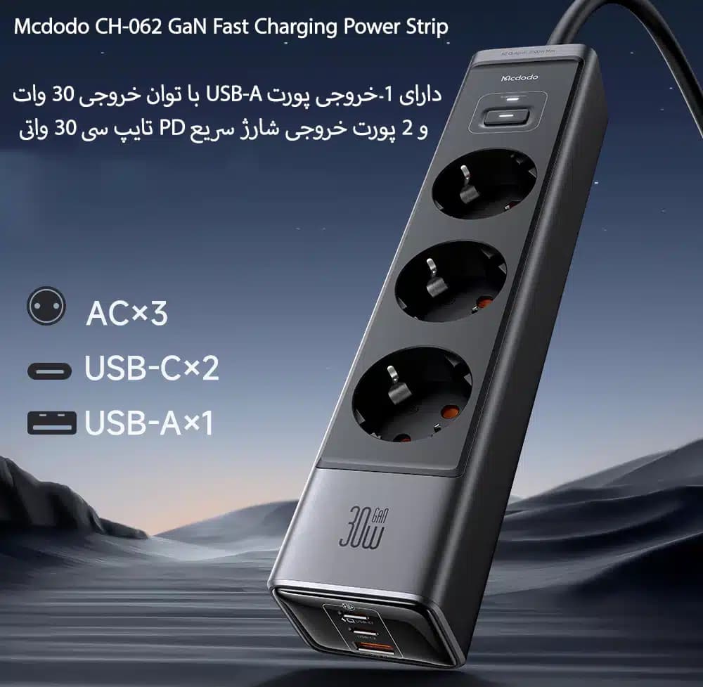 چندراهی برق مک دودو مدل CH-062 — تصویر ۹