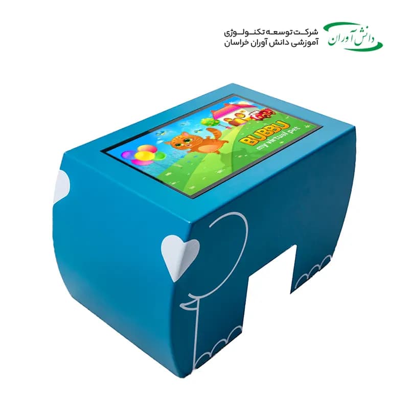 میز بازی کودک لمسی 22 اینچ طرح فیل