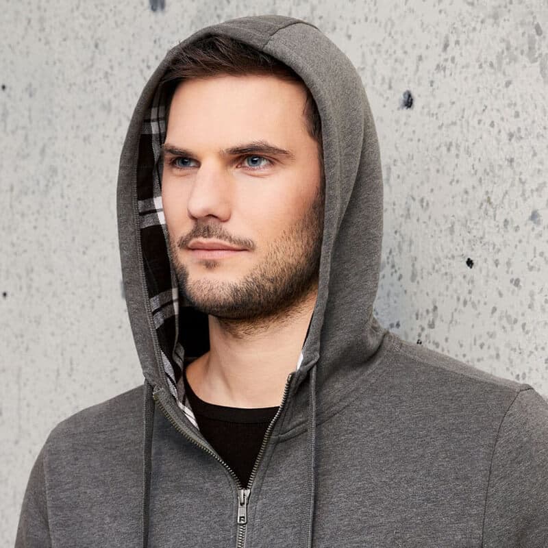 سویشرت مردانه کلاه دار-SWEAT ZIPPE — تصویر ۴