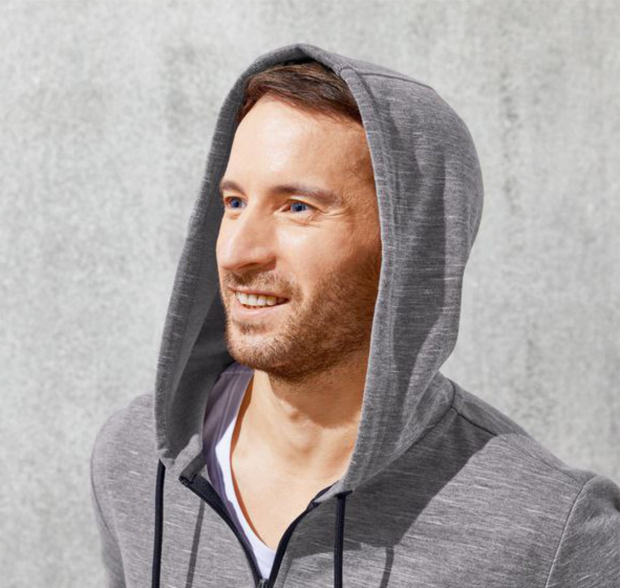 سویشرت مردانه طوسی-SWEAT ZIPPE — تصویر ۹
