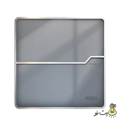 کلید و پریز ویرا T2 گلس نوک مدادی