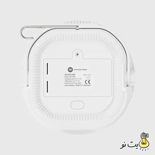 چراغ آویزدار شارژی مدل 7858-DP — تصویر ۴