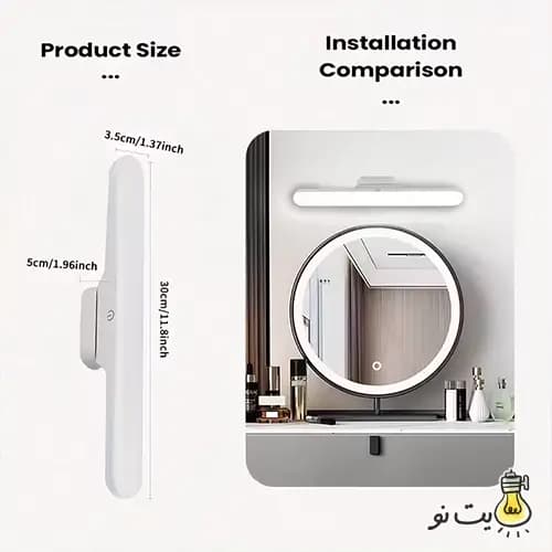 چراغ سه حالته مگنتی شارژی — تصویر ۱۱