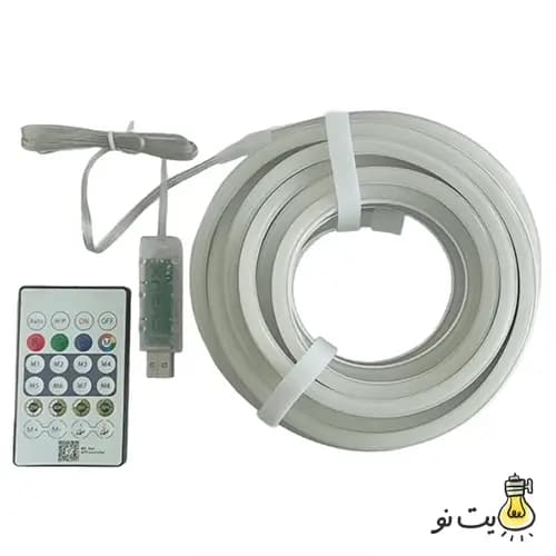 ریسه نئون فلکسی RGB هوشمند برنامه پذیر — تصویر ۱۲
