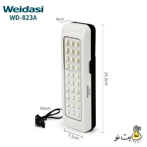 چراغ اضطراری ویداسی مدل WD-823 — تصویر ۶