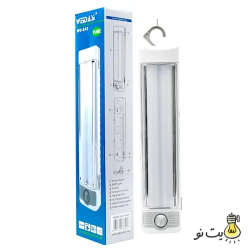 چراغ اضطراری ویداسی ولوم دار WD-843 — تصویر ۶