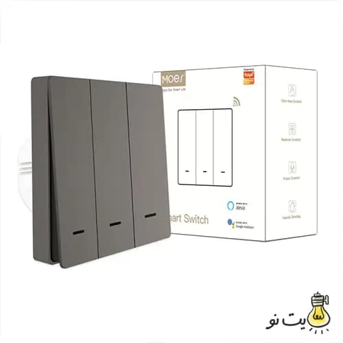 کلید فشاری هوشمند MOES نوک مدادی — تصویر ۴