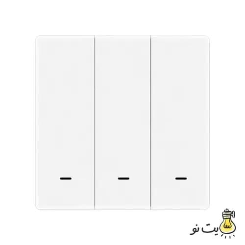 کلید فشاری هوشمند MOES سفید — تصویر ۵