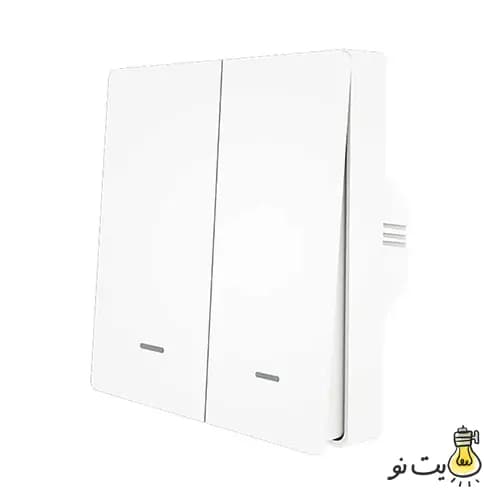 کلید فشاری هوشمند MOES سفید — تصویر ۲