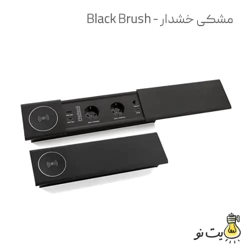 پریز توکار کشویی ملونی مدل 10068 — تصویر ۵