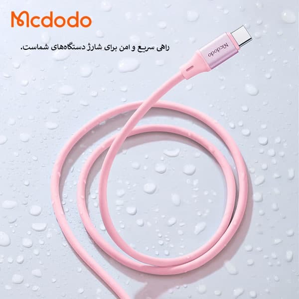 کابل شارژ100وات Type-CبهType-Cمک دودو مدلCA-194 — تصویر ۲