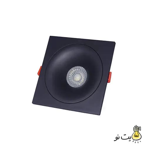 قاب هالوژن مربع تک خانه 3065