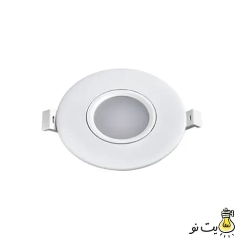 قاب هالوژن مسطح متحرک پارس لایت — تصویر ۲