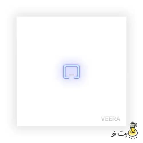 کلید و پریز لمسی ویرا سفید — تصویر ۵
