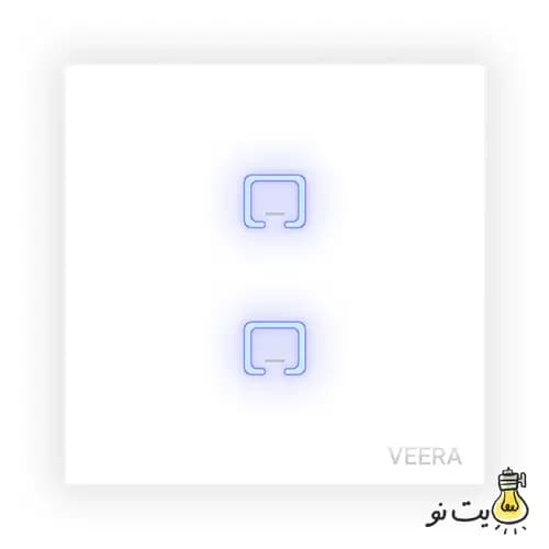 کلید و پریز لمسی ویرا سفید — تصویر ۶