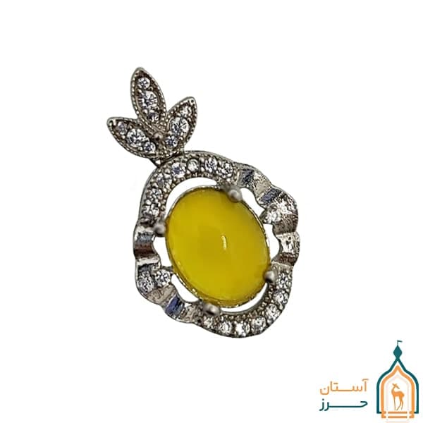 گردنبند شرف شمس زنانه نقره مدل حسنا