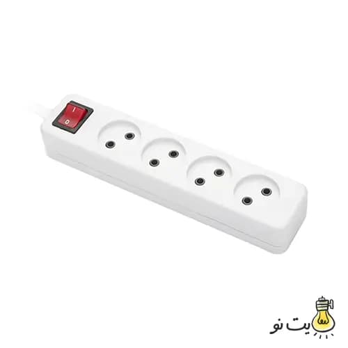 چند راهی 4 خانه بدون ارت شهاب پارت الکتریک — تصویر ۳