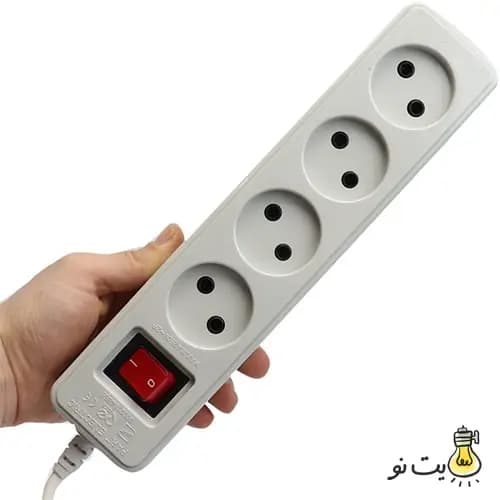 چند راهی 4 خانه بدون ارت شهاب پارت الکتریک — تصویر ۲