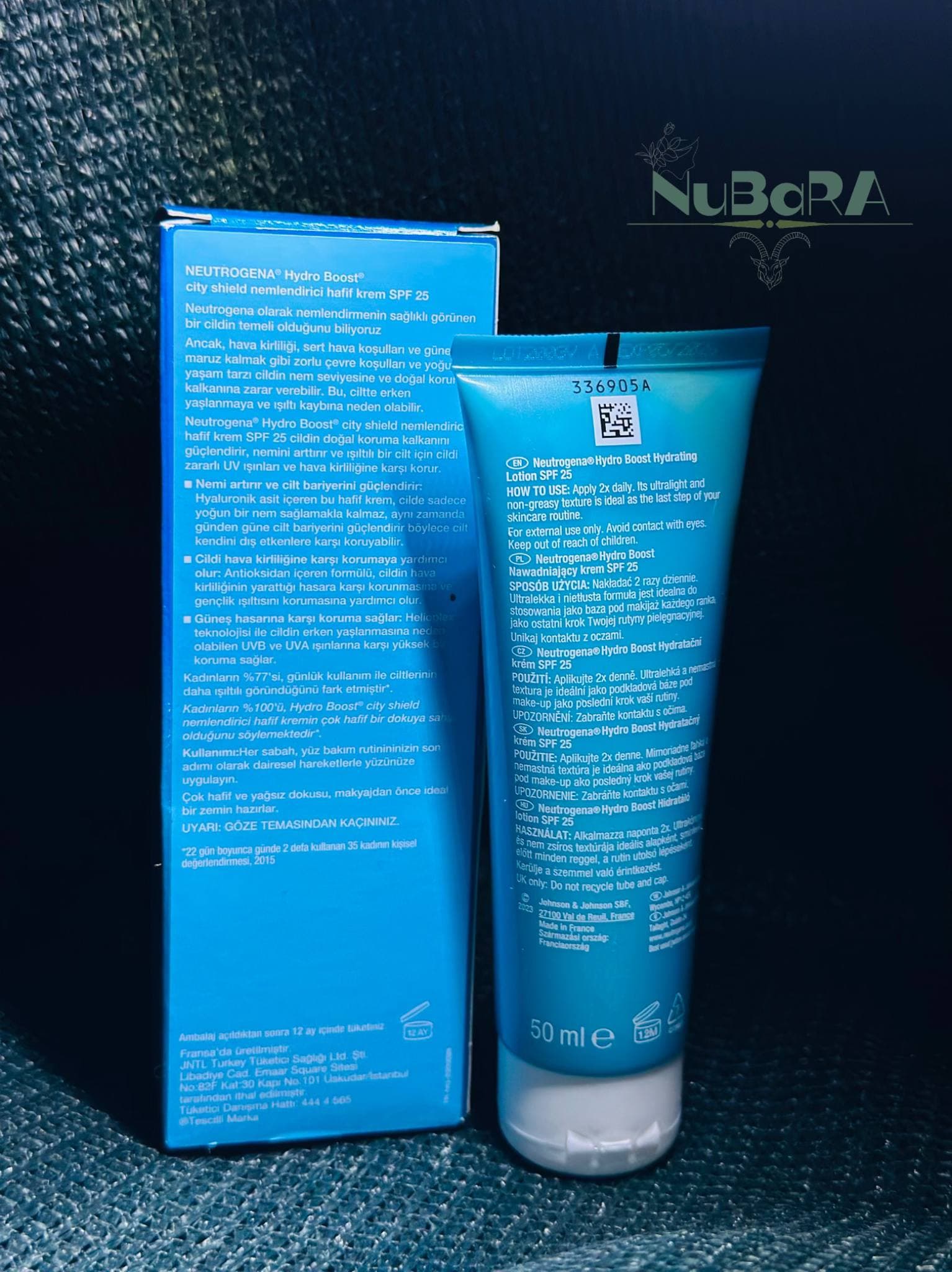 ضدآفتاب HIDRO BOOST نیتروژنا – سری جدید | SPF 25 | 50 میل — تصویر ۲
