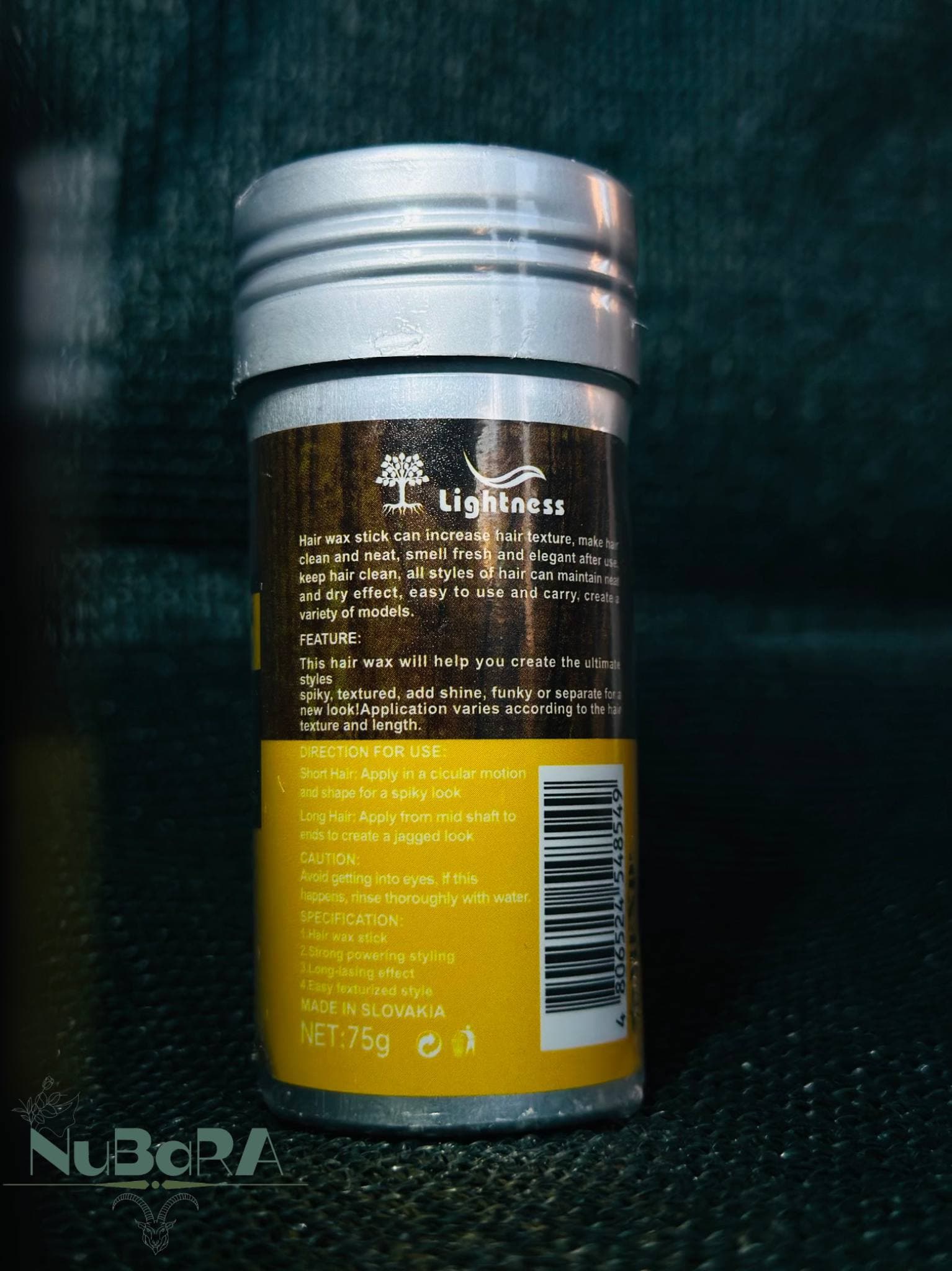 وزگیر لایتنِس – 75 گرم | ساخت اسلواکی، حاوی روغن آرگان و پروتئین — تصویر ۲