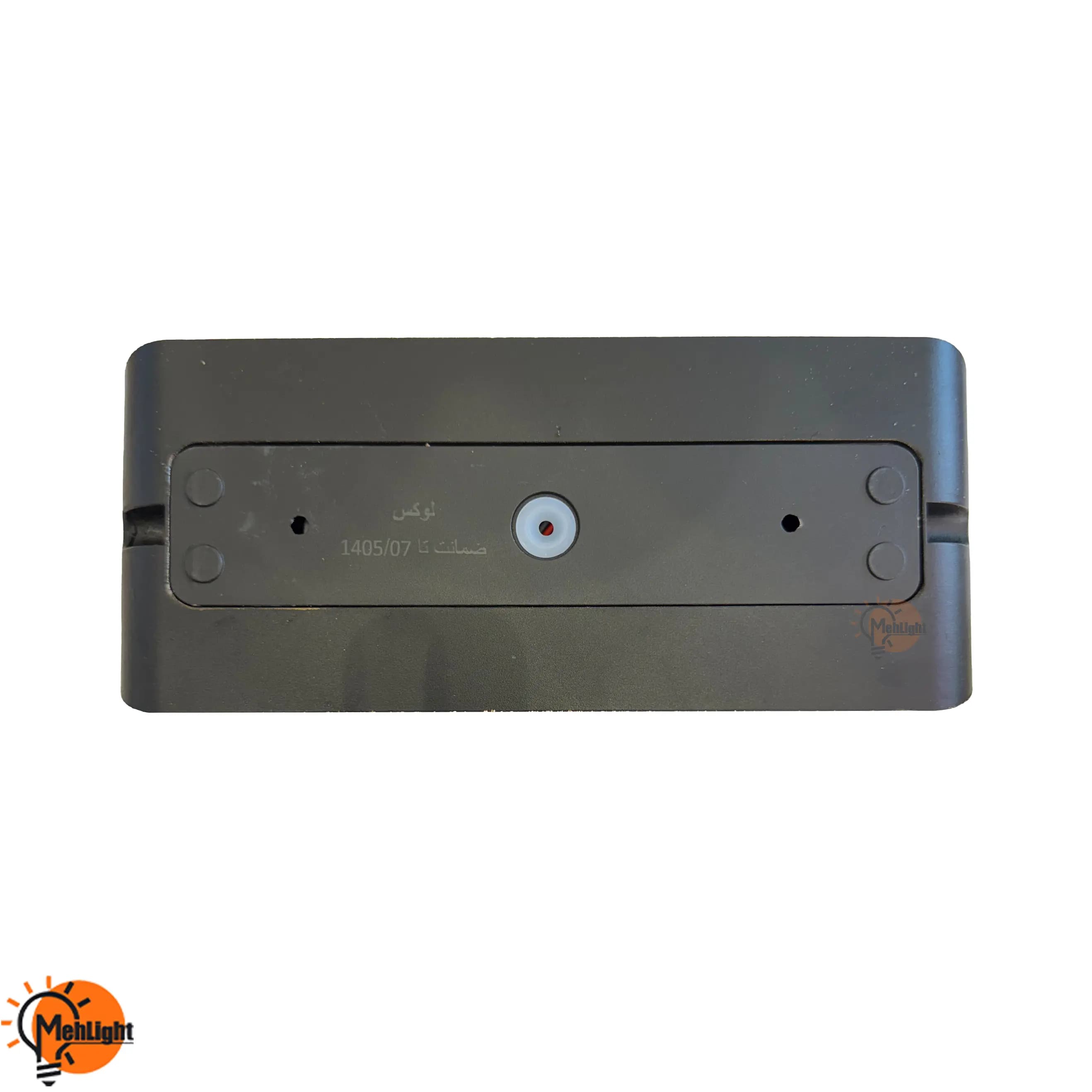 چراغ دکوراتیو دو طرفه 8 وات مشکی طلایی — تصویر ۸