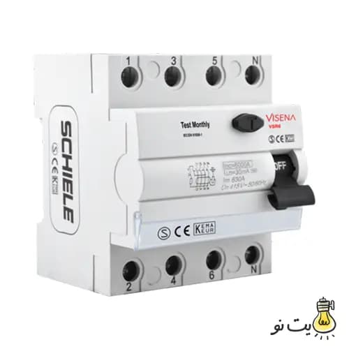 کلید محافظ جان سه فاز ویسنا — تصویر ۳