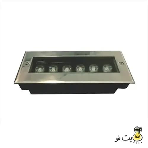 چراغ دفنی 6 وات مستطیل — تصویر ۲
